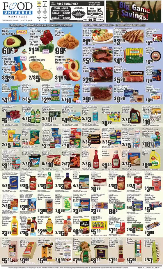 Food Universe catalogue | Attractive special offers for everyone | 2026-02-06T00:00:00.000Z - 2026-02-12T00:00:00.000Z