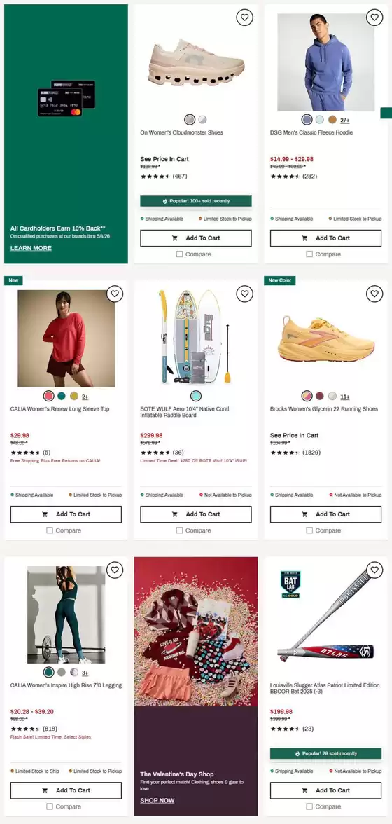 Dick's Sporting Goods catalogue in Stone Harbor NJ | Dick's Sporting Goods Weekly ad | 2026-02-06T00:00:00.000Z - 2026-02-07T00:00:00.000Z