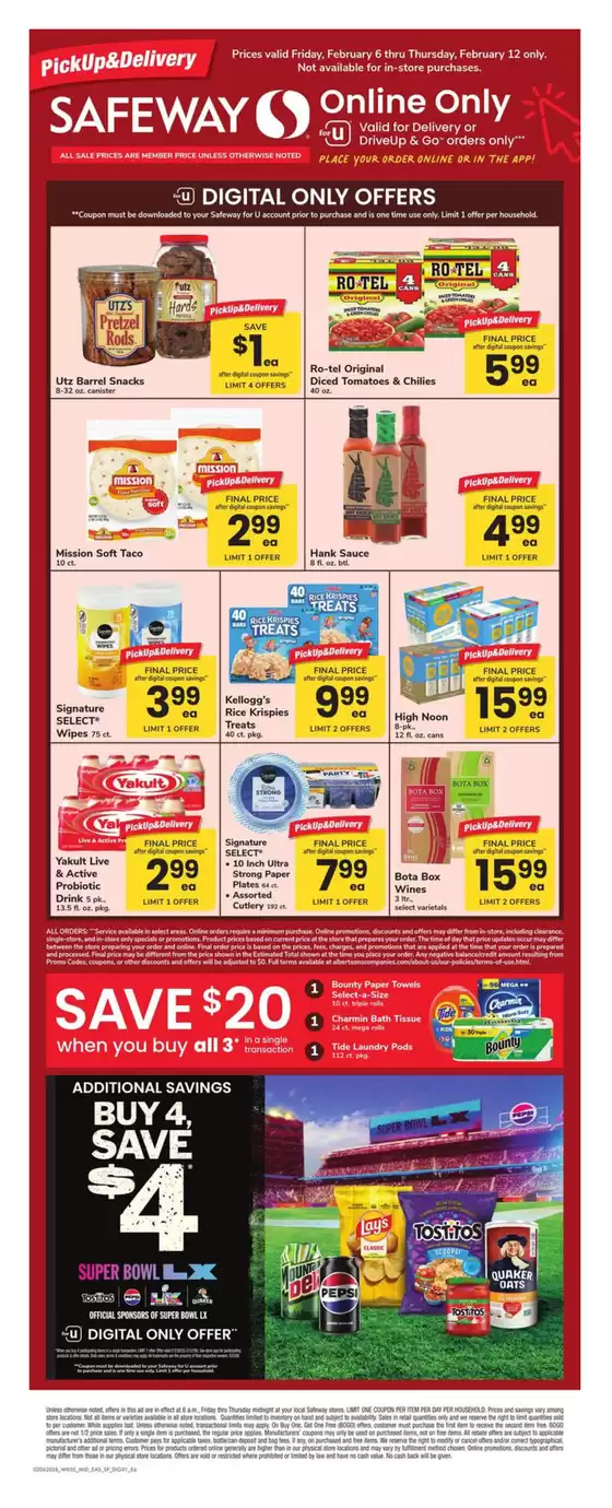 Safeway catalogue | Current bargains and offers | 2026-02-06T00:00:00.000Z - 2026-02-12T00:00:00.000Z