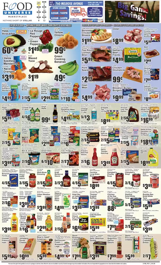 Key Food catalogue in Cardington OH | Top offers for smart savers | 2026-02-06T00:00:00.000Z - 2026-02-12T00:00:00.000Z