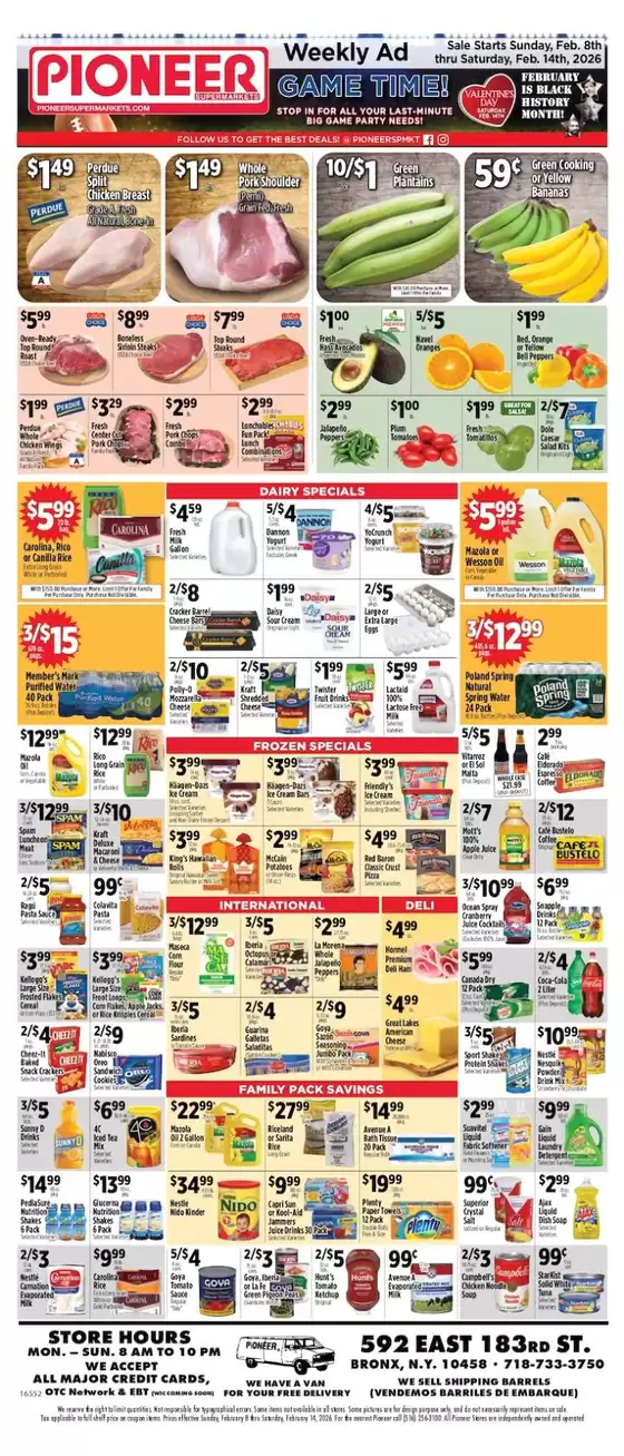 Pioneer Supermarkets catalogue in Charleston Afb SC | New offers to discover | 2026-02-08T00:00:00.000Z - 2026-02-14T00:00:00.000Z