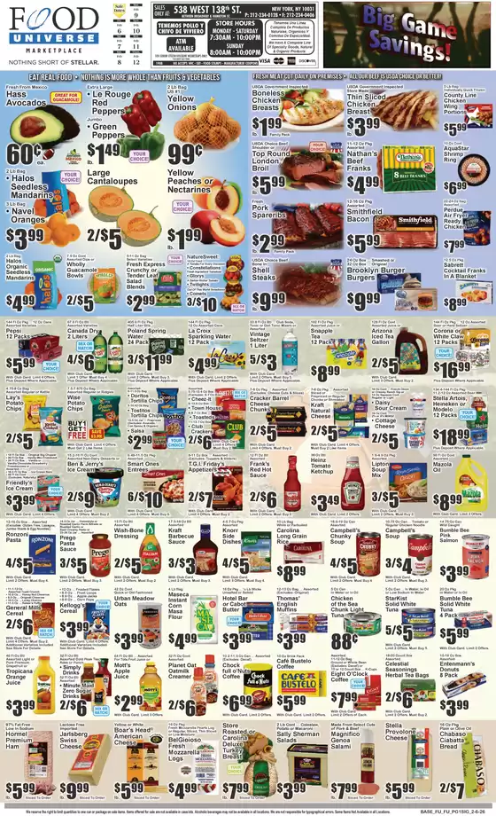 Food Universe catalogue in Glendora NJ | Great offer for all customers | 2026-02-06T00:00:00.000Z - 2026-02-12T00:00:00.000Z