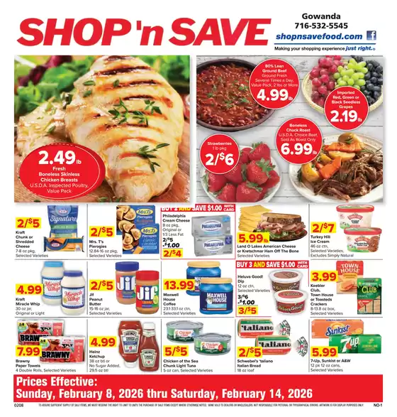 Shop 'n Save catalogue in Knoxville TN | Current special promotions | 2026-02-08T00:00:00.000Z - 2026-02-14T00:00:00.000Z