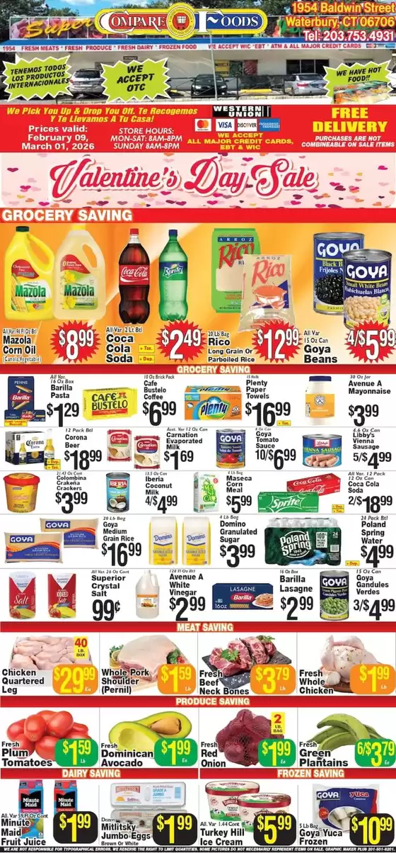 Compare Foods catalogue in Lutherville Timonium MD | New offers to discover | 2026-02-09T00:00:00.000Z - 2026-03-01T00:00:00.000Z