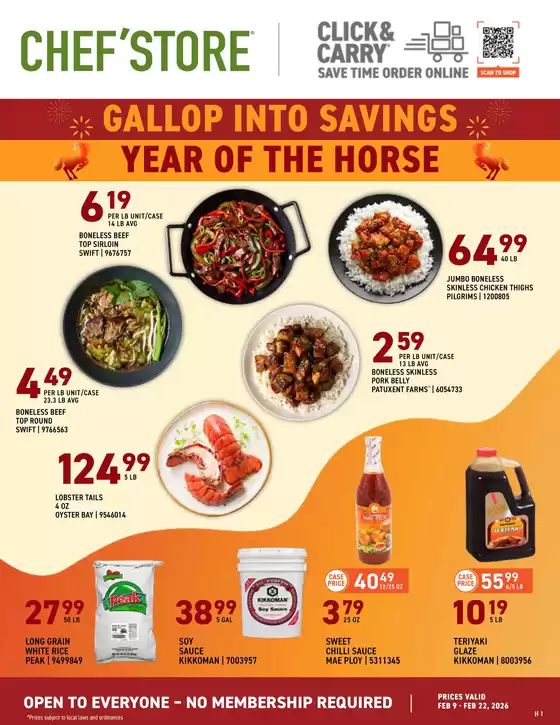 Chef'Store catalogue in Randallstown MD | Attractive special offers for everyone | 2026-02-09T00:00:00.000Z - 2026-02-22T00:00:00.000Z