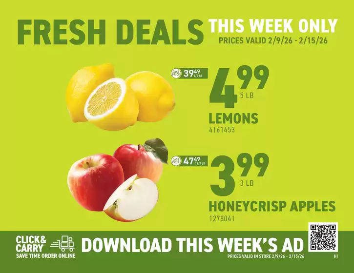 Chef'Store catalogue in Randallstown MD | Discounts and promotions | 2026-02-09T00:00:00.000Z - 2026-02-15T00:00:00.000Z