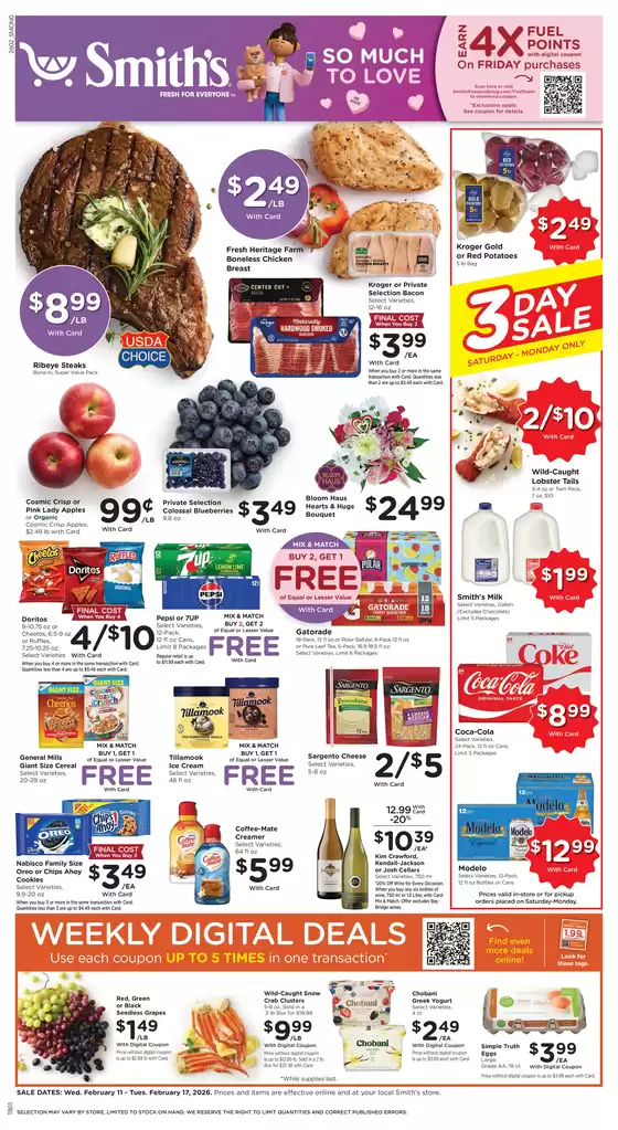 Smith's catalogue in Berea KY | Attractive special offers for everyone | 2026-02-11T00:00:00.000Z - 2026-02-17T00:00:00.000Z