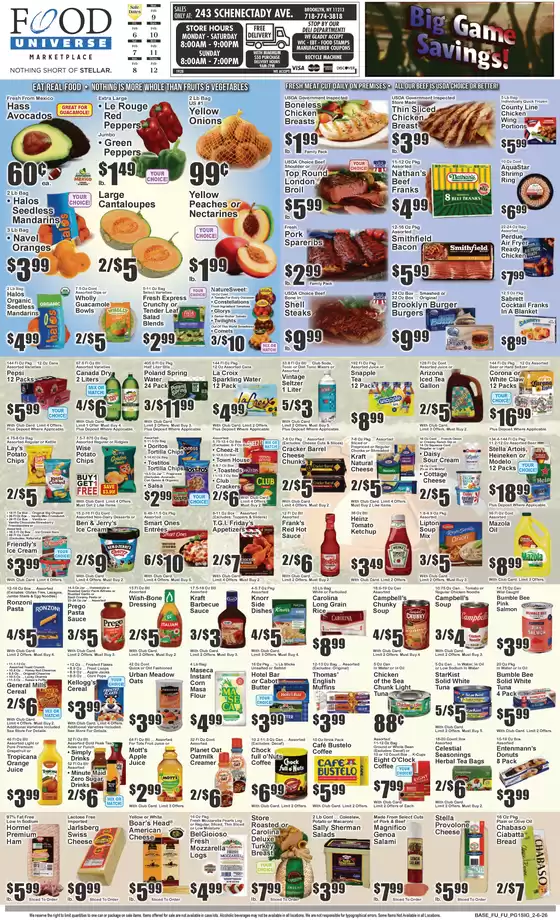 Food Universe catalogue in Berea KY | Current bargains and offers | 2026-02-10T00:00:00.000Z - 2026-02-24T00:00:00.000Z