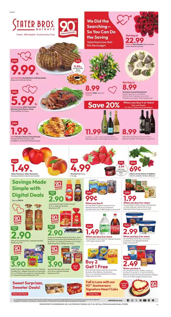 Stater Bros catalogue in Lorton VA | New offers to discover | 2026-02-11T00:00:00.000Z - 2026-02-17T00:00:00.000Z