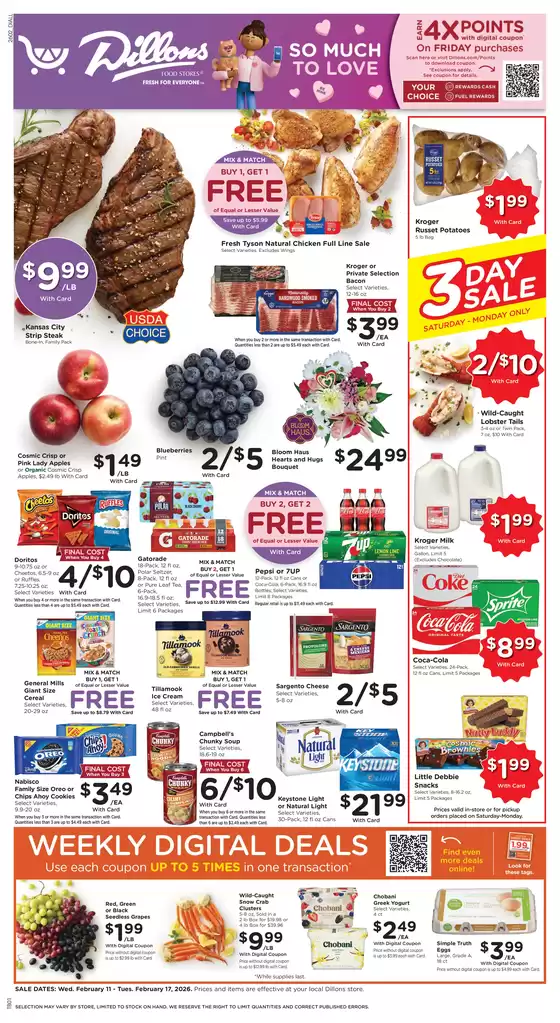 Dillons catalogue in Lorton VA | Great offer for all customers | 2026-02-11T00:00:00.000Z - 2026-02-17T00:00:00.000Z