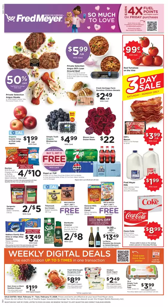 Fred Meyer catalogue in Media PA | Exclusive deals for our customers | 2026-02-11T00:00:00.000Z - 2026-02-17T00:00:00.000Z