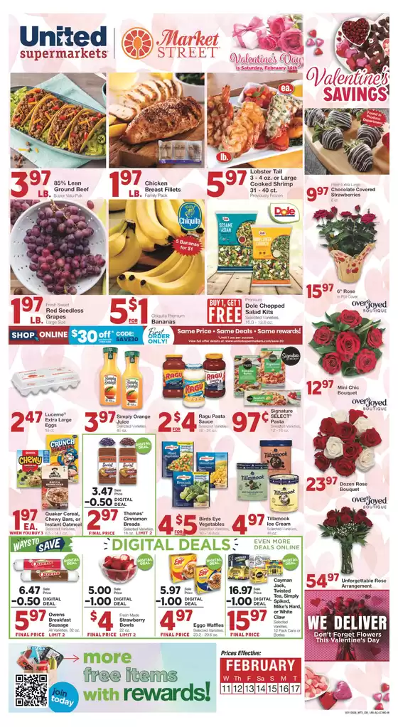 United Supermarkets catalogue in Lorton VA | Current special promotions | 2026-02-10T00:00:00.000Z - 2026-02-17T00:00:00.000Z