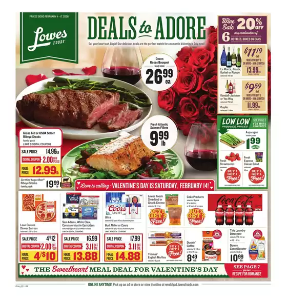 Lowes Foods catalogue in Hamilton OH | Weekly Ad | 2026-02-11T00:00:00.000Z - 2026-02-17T00:00:00.000Z