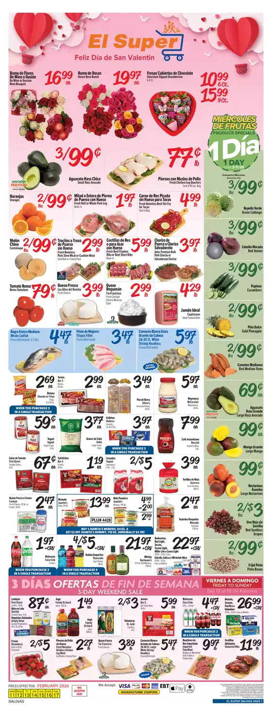 El Super catalogue in Hamilton OH | Top deals for all customers | 2026-02-11T00:00:00.000Z - 2026-02-17T00:00:00.000Z