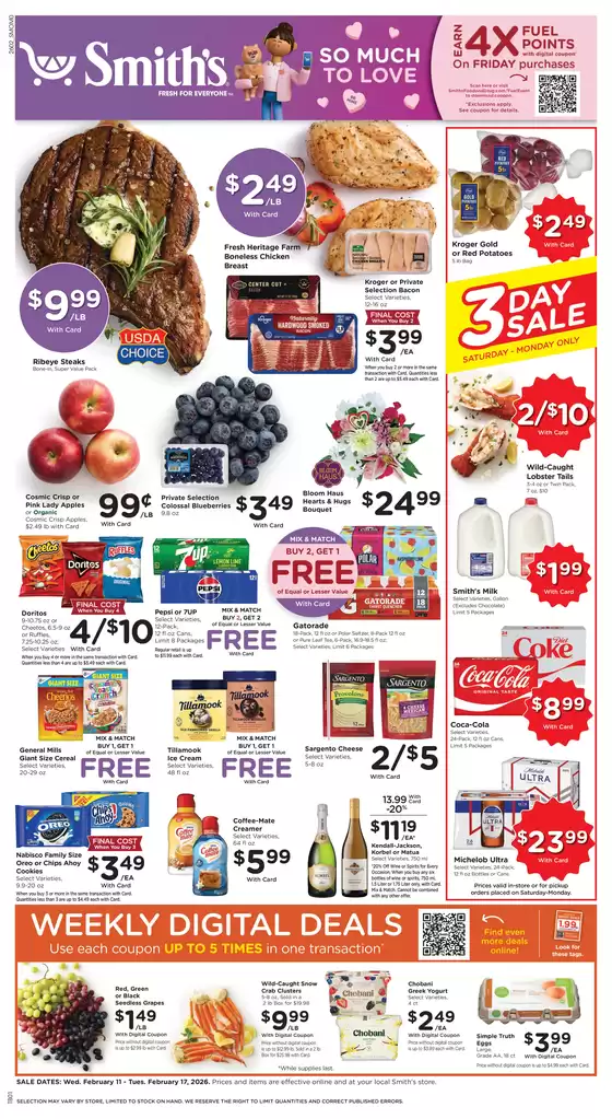 Smith's catalogue | Great offer for bargain hunters | 2026-02-11T00:00:00.000Z - 2026-02-17T00:00:00.000Z