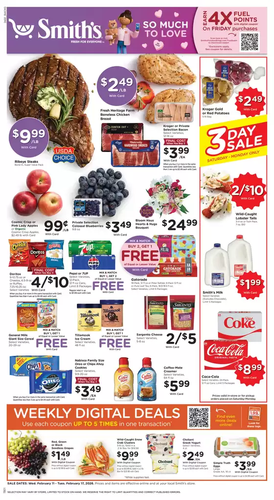 Smith's catalogue | Weekly Ad | 2026-02-11T00:00:00.000Z - 2026-02-17T00:00:00.000Z