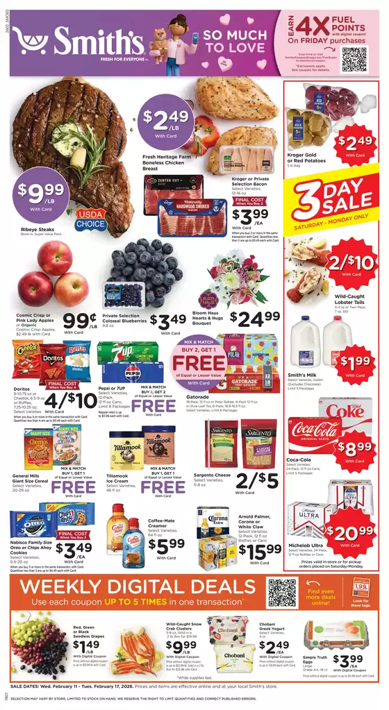 Smith's catalogue | Current deals and offers | 2026-02-11T00:00:00.000Z - 2026-02-17T00:00:00.000Z