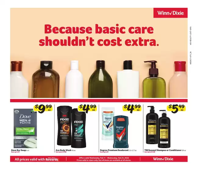 Winn Dixie catalogue | In-Store Flyer | 2026-02-11T00:00:00.000Z - 2026-03-24T00:00:00.000Z