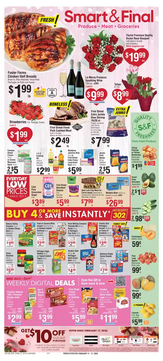 Smart & Final catalogue in Medford OR | Great offer for all customers | 2026-02-11T00:00:00.000Z - 2026-02-12T00:00:00.000Z