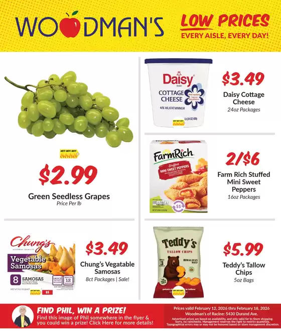 Woodman's catalogue in Casper WY | Great offer for bargain hunters | 2026-02-12T00:00:00.000Z - 2026-02-18T00:00:00.000Z