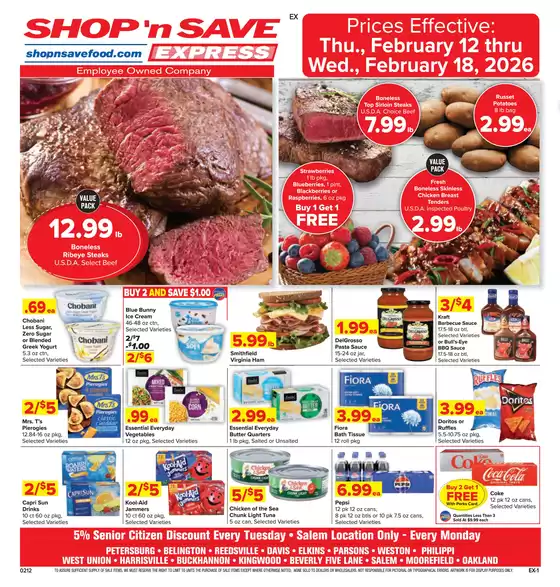 Shop 'n Save catalogue in Scottsdale AZ | Exclusive deals and bargains | 2026-02-12T00:00:00.000Z - 2026-02-18T00:00:00.000Z