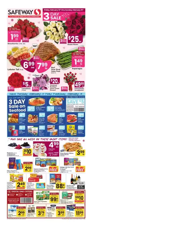 Safeway catalogue in Madera CA | Great offer for bargain hunters | 2026-02-13T00:00:00.000Z - 2026-02-19T00:00:00.000Z