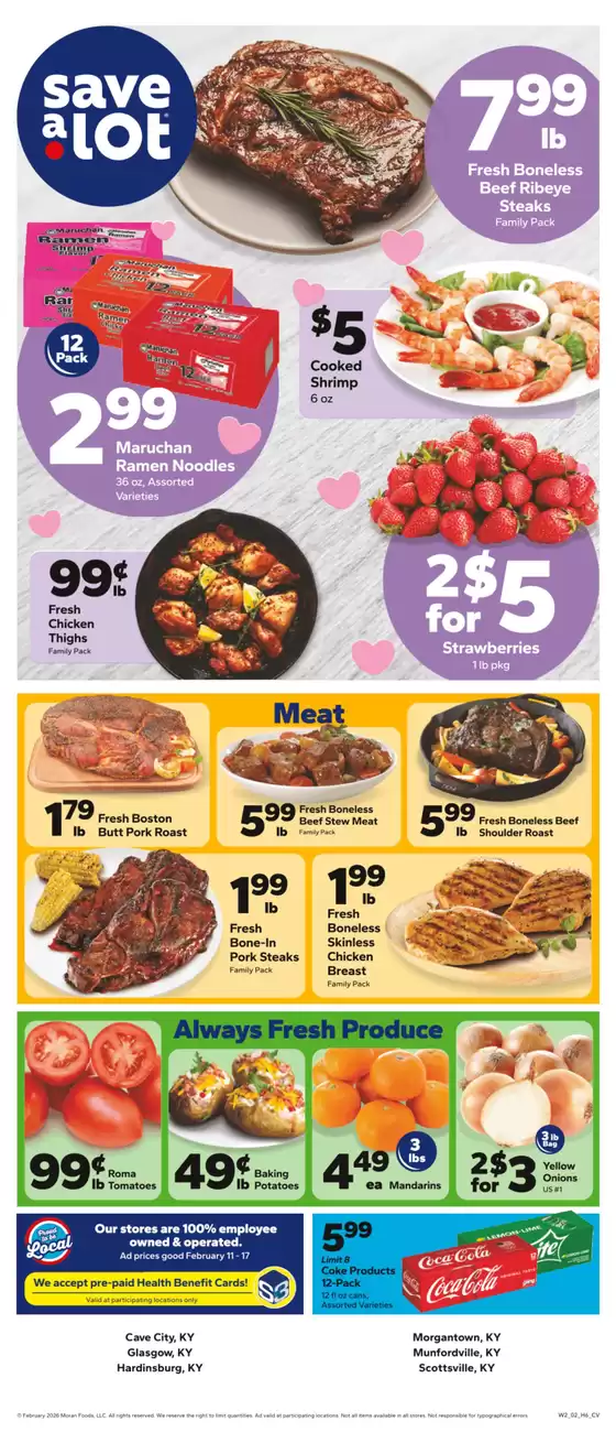 Save a Lot catalogue in Medford OR | Current bargains and offers | 2026-02-11T00:00:00.000Z - 2026-02-17T00:00:00.000Z