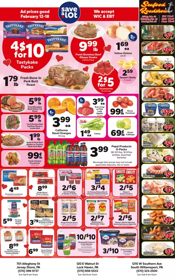 Save a Lot catalogue in Medford OR | Top deals and discounts | 2026-02-12T00:00:00.000Z - 2026-02-18T00:00:00.000Z