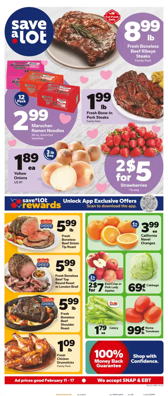 Save a Lot catalogue in Medford OR | Wide range of offers | 2026-02-11T00:00:00.000Z - 2026-02-17T00:00:00.000Z