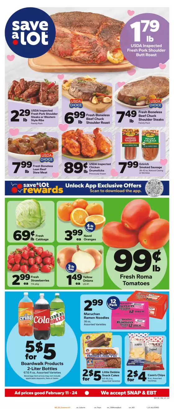 Save a Lot catalogue in Eagle Point OR | Current special promotions | 2026-02-11T00:00:00.000Z - 2026-02-24T00:00:00.000Z