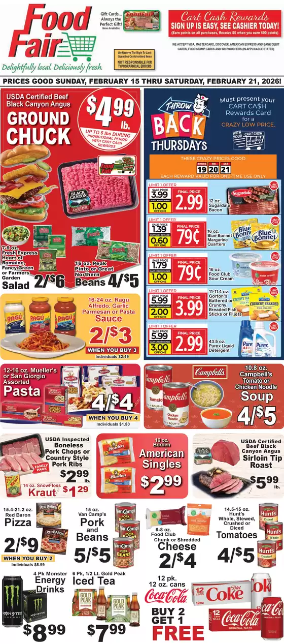 FoodFair catalogue in Sedona AZ | Food Fair Weekly Circular 0215-0221 | 2026-02-13T00:00:00.000Z - 2026-02-21T00:00:00.000Z
