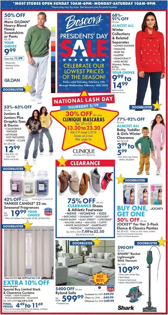 Boscov's catalogue in Commack NY | New offers to discover | 2026-02-12T00:00:00.000Z - 2026-02-18T00:00:00.000Z