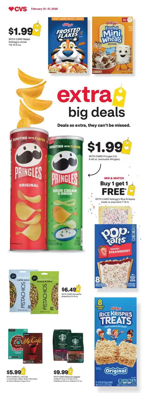 CVS Health catalogue in Sedona AZ | Great discounts on selected products | 2026-02-15T00:00:00.000Z - 2026-02-21T00:00:00.000Z