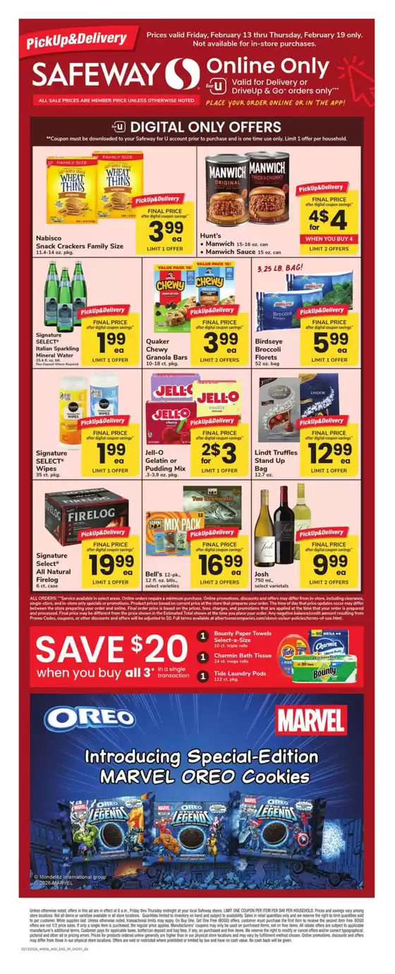 Safeway catalogue in Diberville MS | Current deals and offers | 2026-02-13T00:00:00.000Z - 2026-02-19T00:00:00.000Z