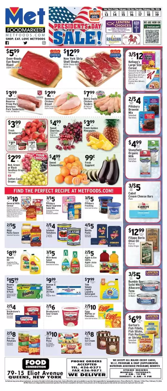 Met Foodmarkets catalogue in Clemmons NC | Our best bargains | 2026-02-13T00:00:00.000Z - 2026-02-19T00:00:00.000Z