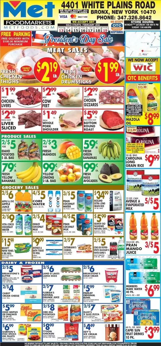 Met Foodmarkets catalogue in Clemmons NC | Special offers for you | 2026-02-13T00:00:00.000Z - 2026-02-19T00:00:00.000Z