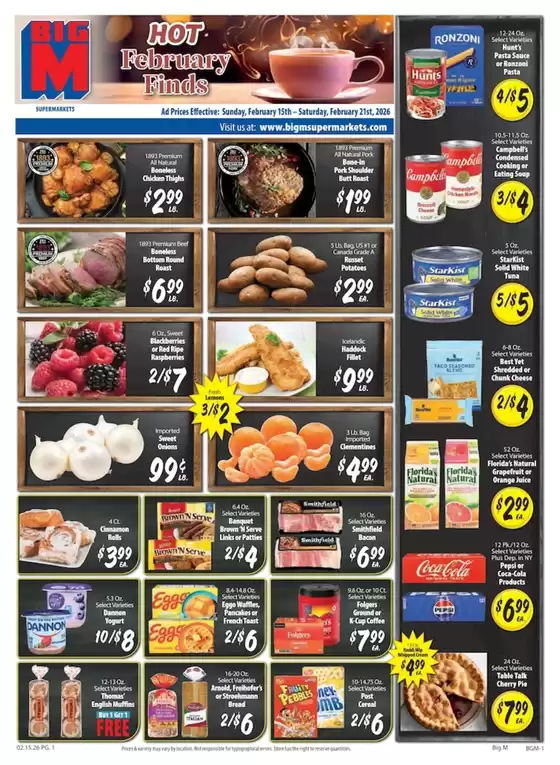BigM Supermarkets catalogue | Weekly Specials | 2026-02-15T00:00:00.000Z - 2026-02-21T00:00:00.000Z