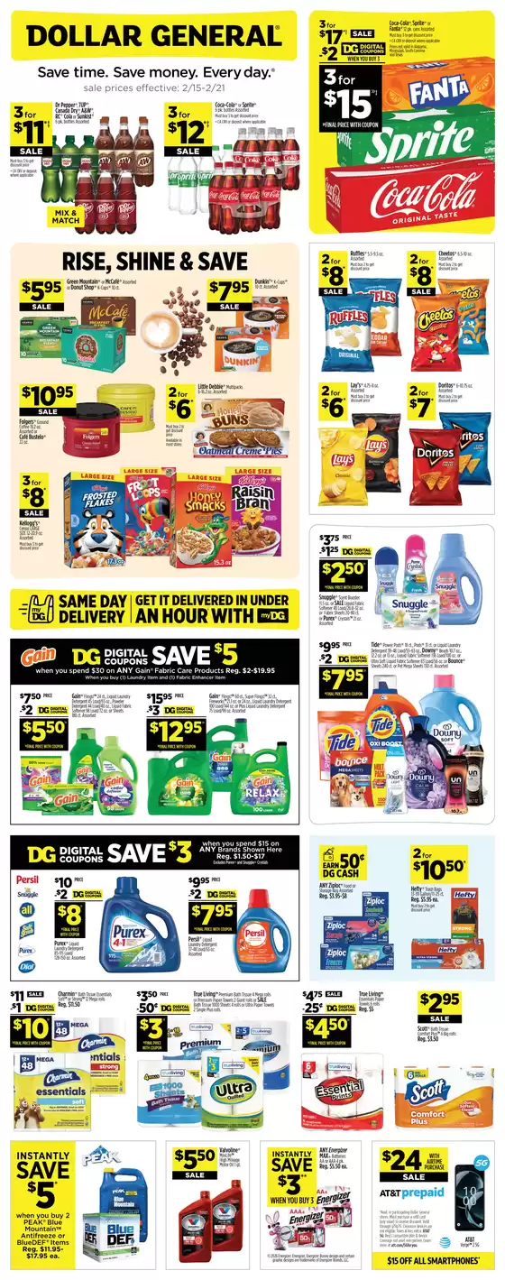 Dollar General catalogue in Cashiers NC | Current bargains and offers | 2026-02-15T00:00:00.000Z - 2026-02-21T00:00:00.000Z