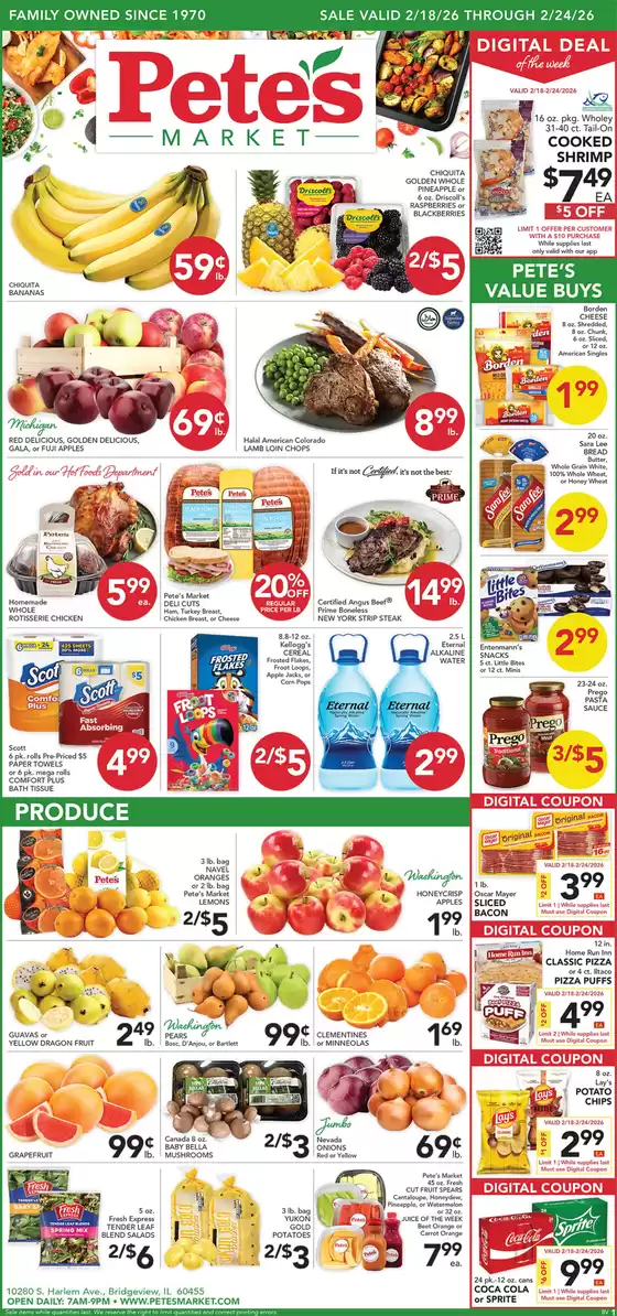 Pete's Fresh Market catalogue in Tucson AZ | Great offer for all customers | 2026-02-18T00:00:00.000Z - 2026-02-24T00:00:00.000Z