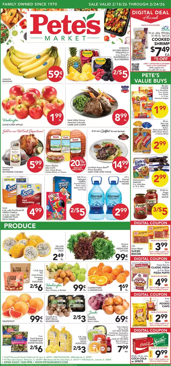 Pete's Fresh Market catalogue in Tucson AZ | New offers to discover | 2026-02-18T00:00:00.000Z - 2026-02-24T00:00:00.000Z