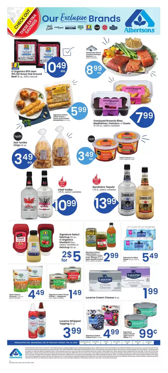 Albertsons catalogue in Hannibal MO | Discover attractive offers | 2026-02-18T00:00:00.000Z - 2026-02-24T00:00:00.000Z