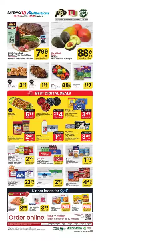 Albertsons catalogue in Hannibal MO | Our best offers for you | 2026-02-18T00:00:00.000Z - 2026-02-24T00:00:00.000Z