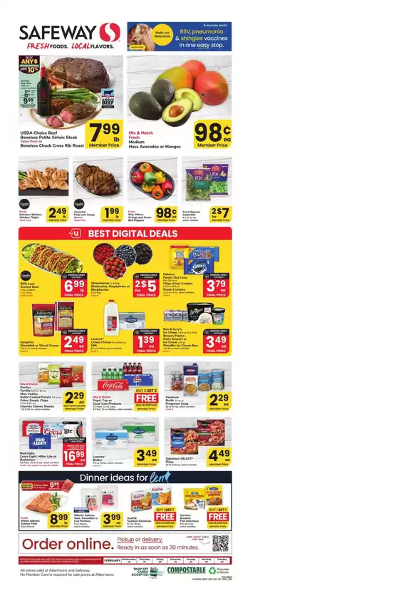 Safeway catalogue in Norwalk CT | Great offer for all customers | 2026-02-18T00:00:00.000Z - 2026-02-24T00:00:00.000Z