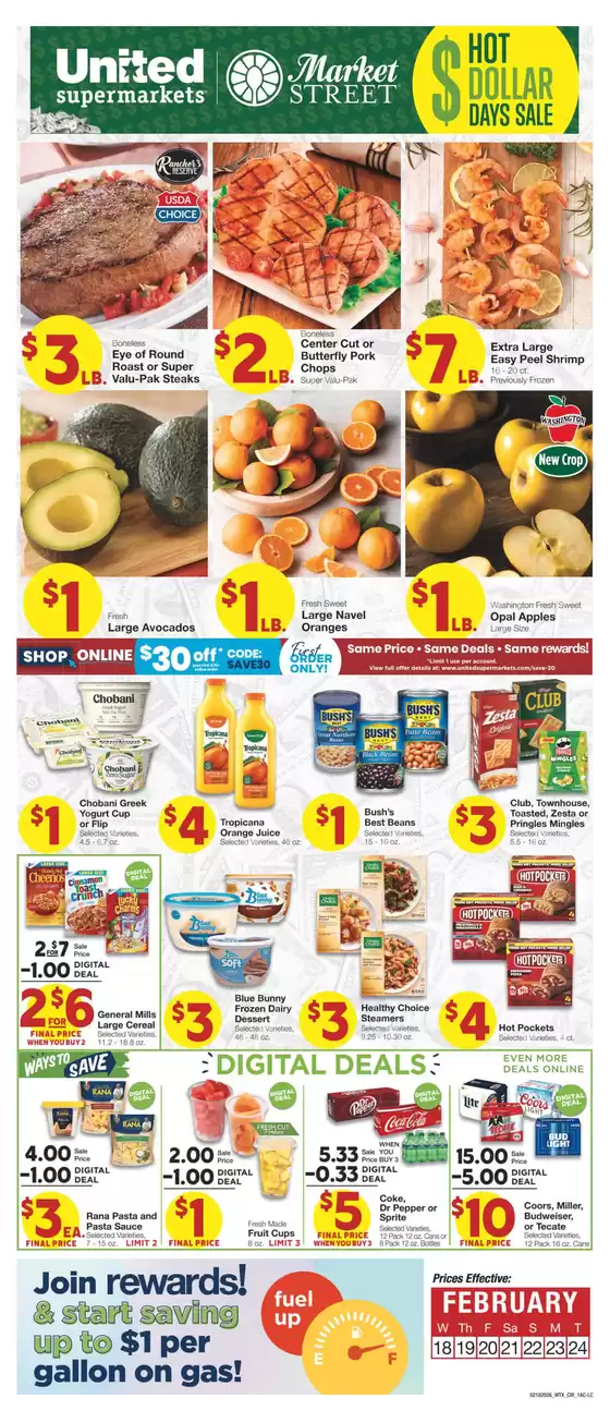 Market Street catalogue in Chino Hills CA | Our best bargains | 2026-02-17T00:00:00.000Z - 2026-02-24T00:00:00.000Z