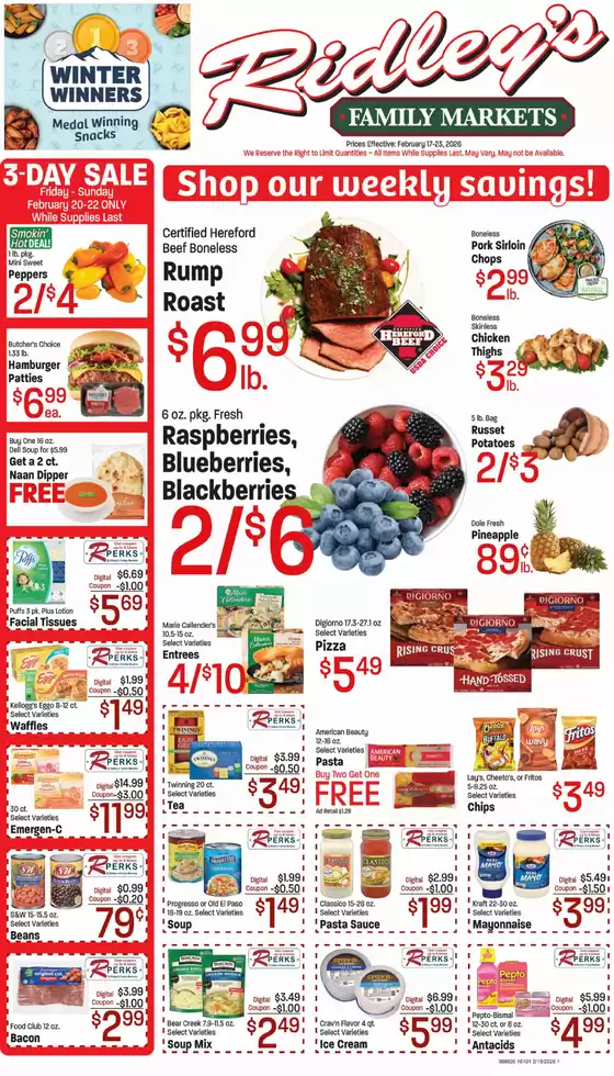 Ridley's Family Markets catalogue in Chino Hills CA | Exclusive bargains | 2026-02-17T00:00:00.000Z - 2026-02-23T00:00:00.000Z