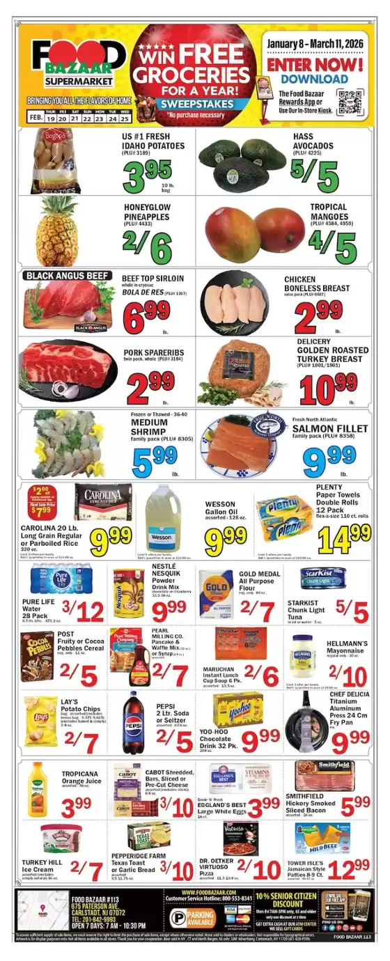 Food Bazaar catalogue | Exclusive deals for our customers | 2026-02-19T00:00:00.000Z - 2026-02-25T00:00:00.000Z