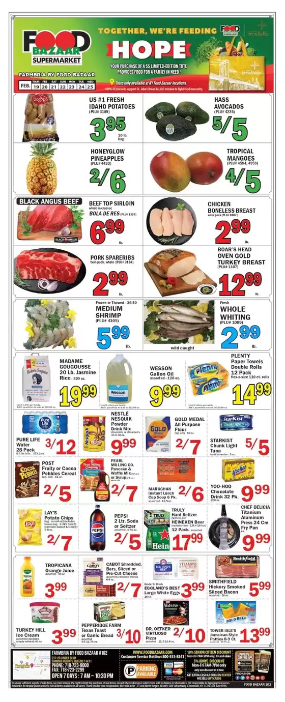 Food Bazaar catalogue | Our best offers for you | 2026-02-19T00:00:00.000Z - 2026-02-25T00:00:00.000Z