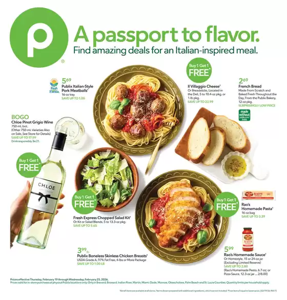 Publix catalogue in Largo FL | Our best bargains | 2026-02-18T00:00:00.000Z - 2026-02-24T00:00:00.000Z