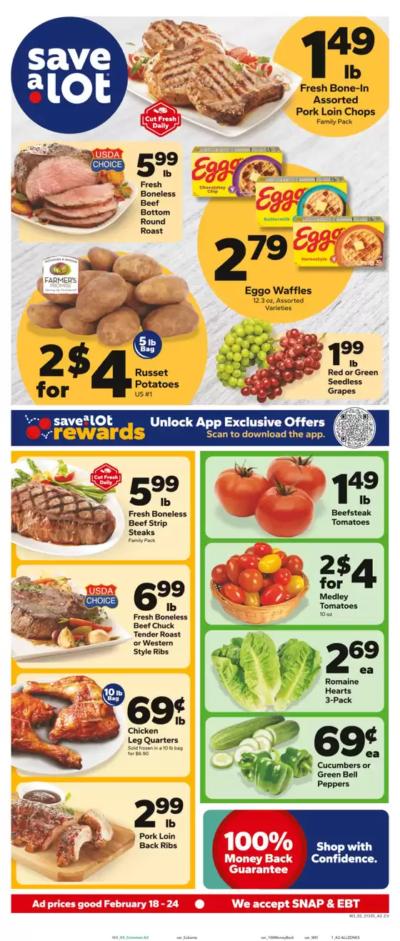 Save a Lot catalogue in Morrisville NC | Our best bargains | 2026-02-18T00:00:00.000Z - 2026-02-24T00:00:00.000Z