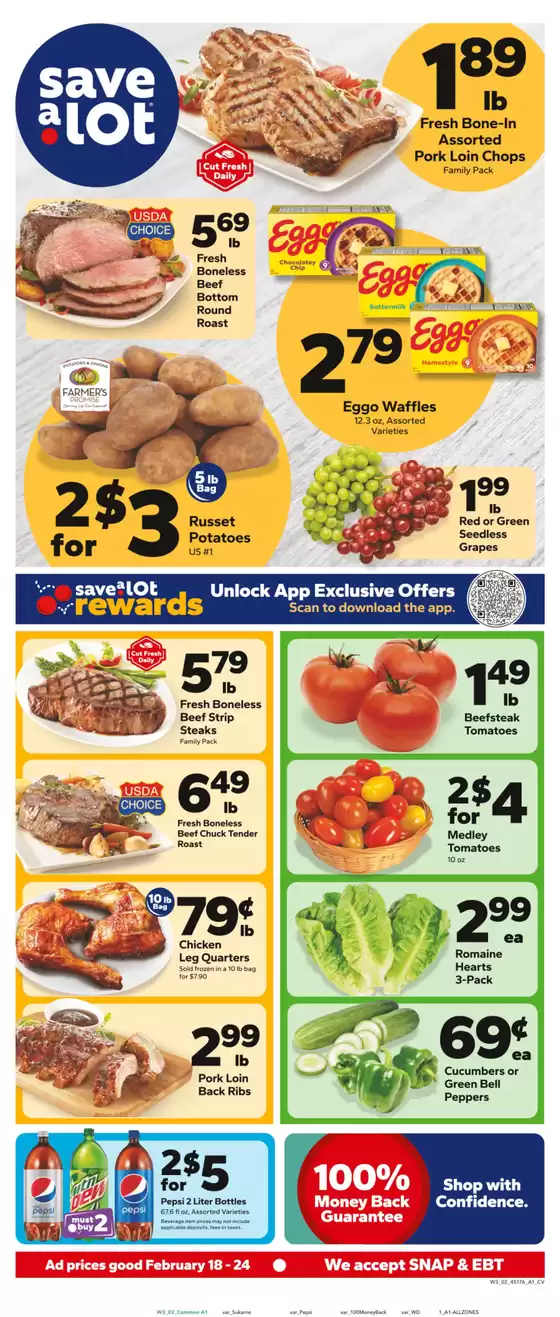 Save a Lot catalogue in Morrisville NC | Top offers for all bargain hunters | 2026-02-18T00:00:00.000Z - 2026-02-24T00:00:00.000Z